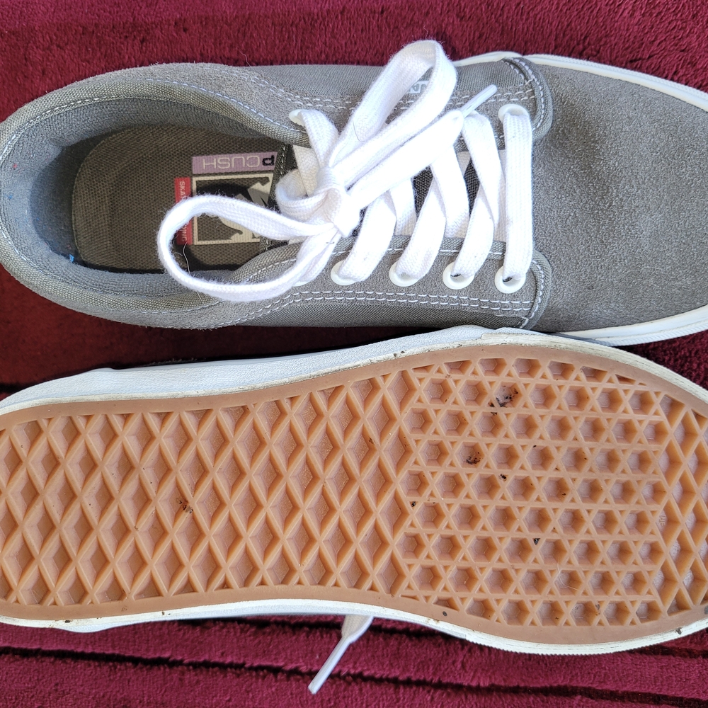 Vans Gray Skateboarding Shoes